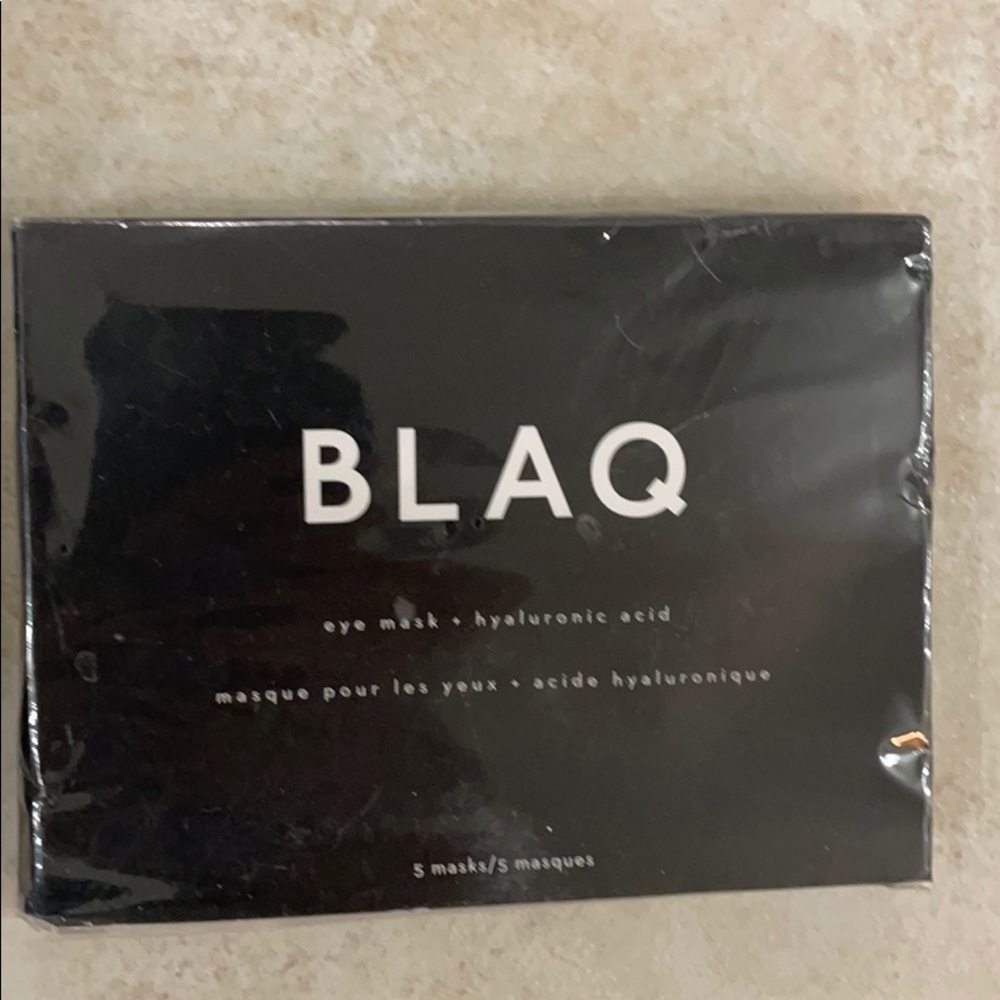 Blaq EYE MASK + HYALURONIC ACID